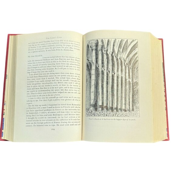 Vtg Van Loon's Lives 1942 1st  Ed Hardcover Book By Hendrik Willem Van Loon - Picture 6 of 8